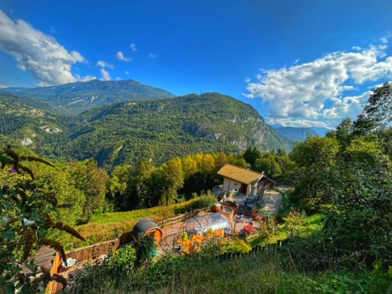 Chalet Torcel Affittacamere San Lorenzo Dorsino Ngoại thất bức ảnh
